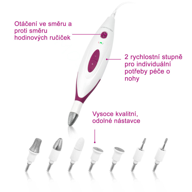 Medisana Přístroj na manikúru a pedikúru MP 815 | Maniküre- & Pediküre-Sets