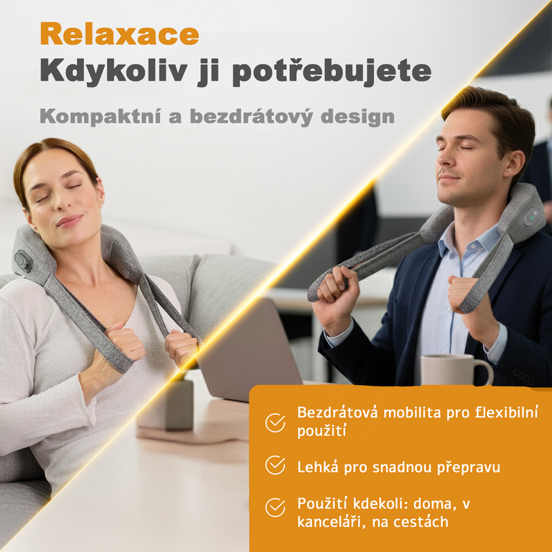 Medisana Bezdrátový krční masážní přístroj NM 900