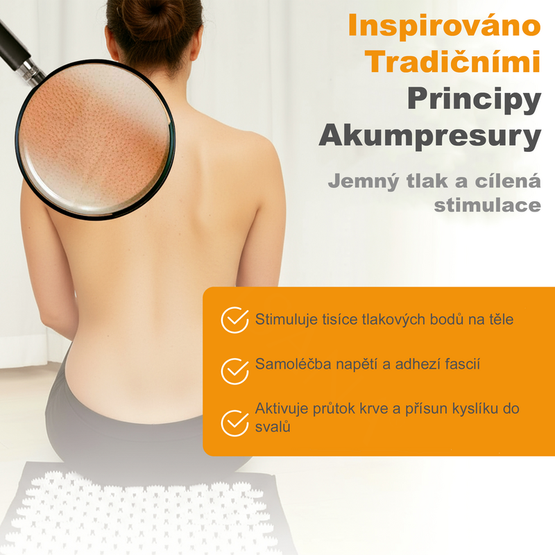 Medisana Akupresurní podložka s vyhříváním MM 100