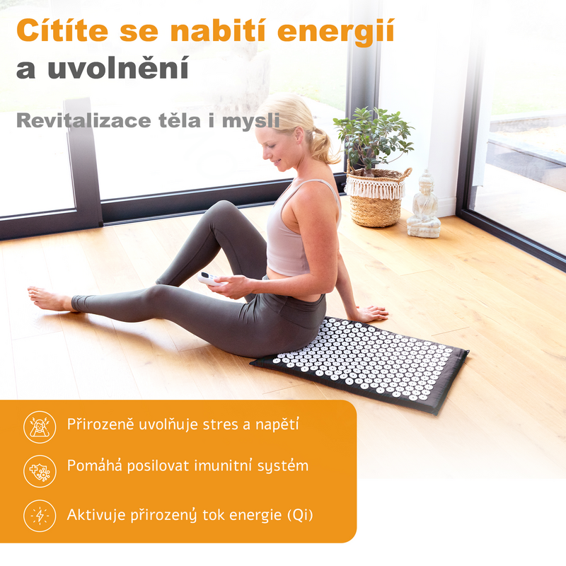 Medisana Akupresurní podložka s vyhříváním MM 100