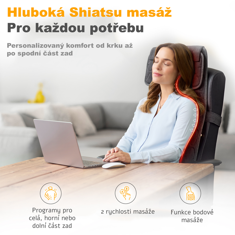 Medisana Shiatsu masážní podložka MC 700