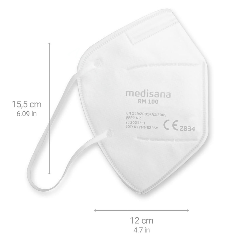 Medisana Sada 10 ks respirátorů FFP2 RM 100