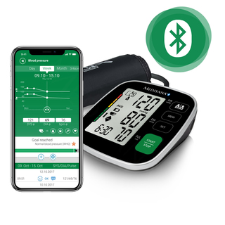 Tlakoměr na paži BU-546 s Bluetooth